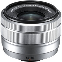 FUJIFILM FUJINON XC 15-45mm F3.5-5.6 OIS PZ (Silver) kaina ir informacija | Objektyvai | pigu.lt