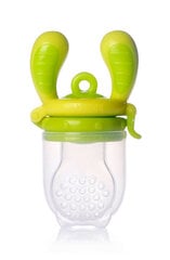 KidsMe maitintuvas Food Feeder Lime, 6 mėn+, didelis kaina ir informacija | Kūdikių indai, indeliai pienui ir įrankiai | pigu.lt