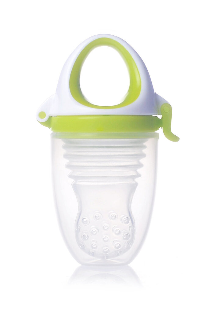 KidsMe maitintuvas Food Feeder Plus Lime, 6 mėn+ цена и информация | Kūdikių indai, indeliai pienui ir įrankiai | pigu.lt