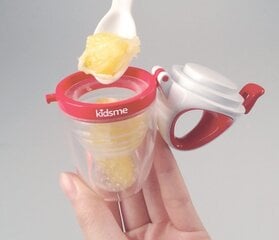 KidsMe обучающее устройство для кормления ребенка Food Feeder Plus Aquamarine, 6 мес+ цена и информация | Детская посуда, контейнеры для молока и еды | pigu.lt