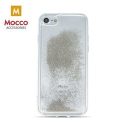 Apsauginė nugarėlė Mocco Liquid Silicone skirta Apple iPhone X, skaidri-sidabrinė kaina ir informacija | Telefono dėklai | pigu.lt