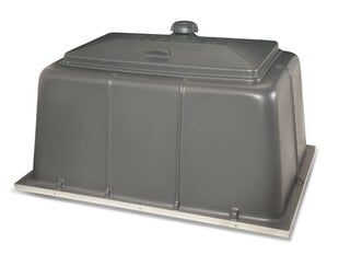 Sodo kompostinė Biolan 154x106 cm pilkos spalvos kaina ir informacija | Komposto dėžės, lauko konteineriai | pigu.lt