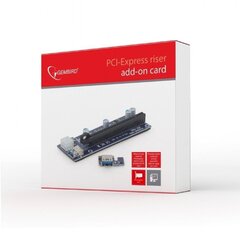 Gembird PCI Express Riser Card 6pin Power цена и информация | Аксессуары для компонентов | pigu.lt