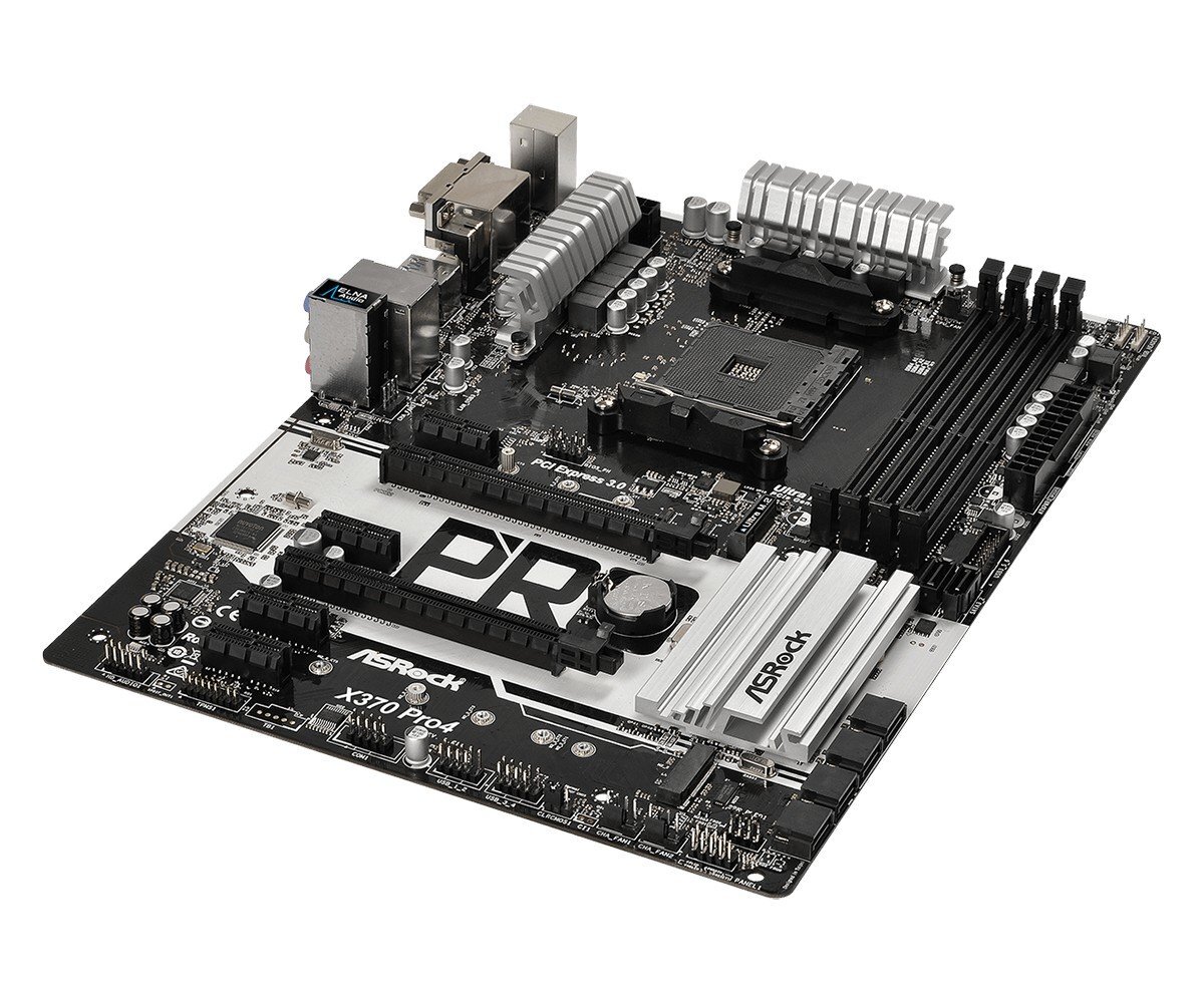 ASRock X370 PRO4 kaina ir informacija | Pagrindinės plokštės | pigu.lt