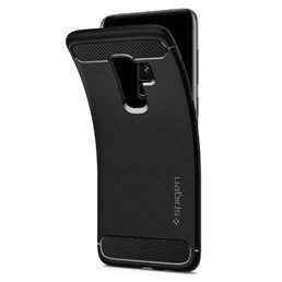 Spigen, skirtas Samsung Galaxy S9 Plus, Juoda kaina ir informacija | Telefono dėklai | pigu.lt