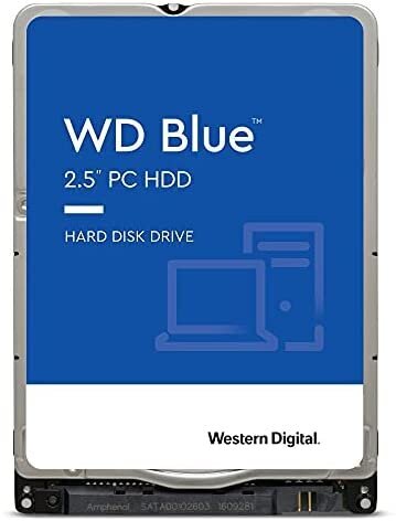 Western Digital WD Blue 2.5" 2TB (WD20SPZX) kaina ir informacija | Vidiniai kietieji diskai (HDD, SSD, Hybrid) | pigu.lt