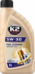 K2 Fuel Economy 5W-30 variklinė alyva, 1 L kaina ir informacija | Variklinės alyvos | pigu.lt