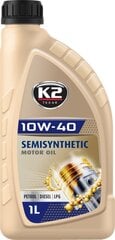 K2 Semisynthetic 10W-40 variklinė alyva, 1 L kaina ir informacija | Variklinės alyvos | pigu.lt