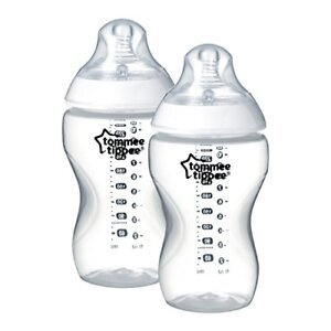 Buteliukai Tommee Tippee 42262075 3 mėn.+, 2x340 ml цена и информация | Buteliukai kūdikiams ir jų priedai | pigu.lt