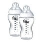 Buteliukai Tommee Tippee 42262075 3 mėn.+, 2x340 ml kaina ir informacija | Buteliukai kūdikiams ir jų priedai | pigu.lt