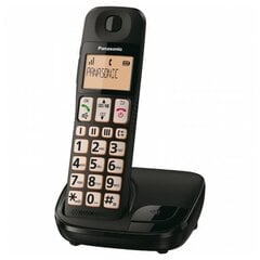 Panasonic KX-TGE310SPB, juodas kaina ir informacija | Stacionarūs telefonai | pigu.lt