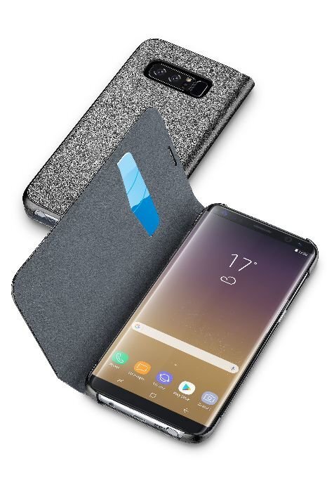 Samsung Galaxy Note 8 case BOOK ESSEN by Cellular Black kaina ir informacija | Telefono dėklai | pigu.lt