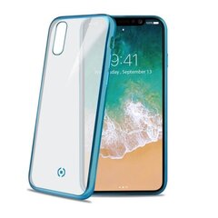 Apple iPhone X cover LASER by Celly Blue kaina ir informacija | Telefono dėklai | pigu.lt