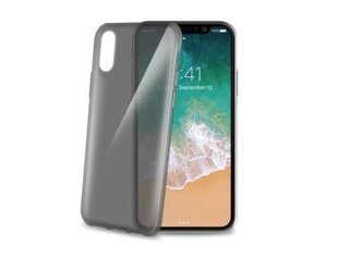 Apple iPhone X cover GELSKIN by Celly Black kaina ir informacija | Telefono dėklai | pigu.lt