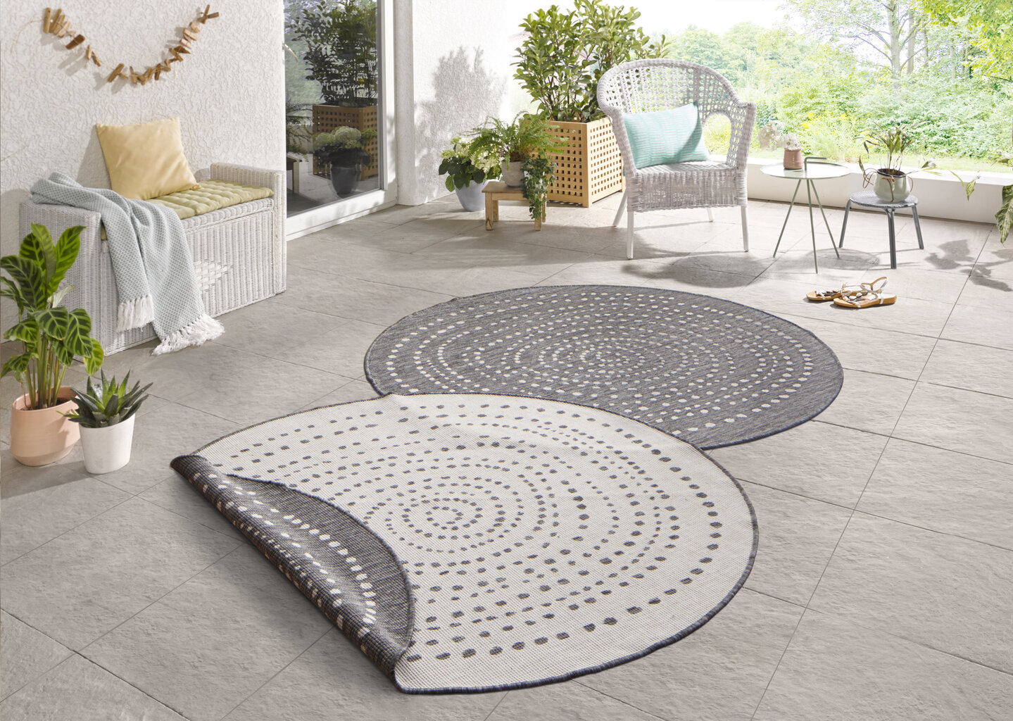 Northrugs kilimas Twin Bali 140x140 cm kaina ir informacija | Kilimai | pigu.lt