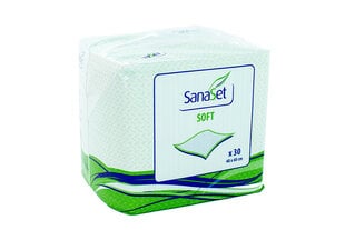 Одноразовые пеленки SanaSet Soft, 40x60 см, 30 шт. цена и информация | SanaSet Baby Товары для детей и младенцев | pigu.lt