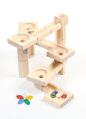 Medinis žaidimas labirintas Marble Run Fix&Lock Twister kaina ir informacija | Stalo žaidimai, galvosūkiai | pigu.lt
