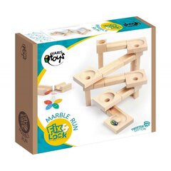 Medinis žaidimas labirintas Marble Run Fix&Lock Twister kaina ir informacija | Stalo žaidimai, galvosūkiai | pigu.lt