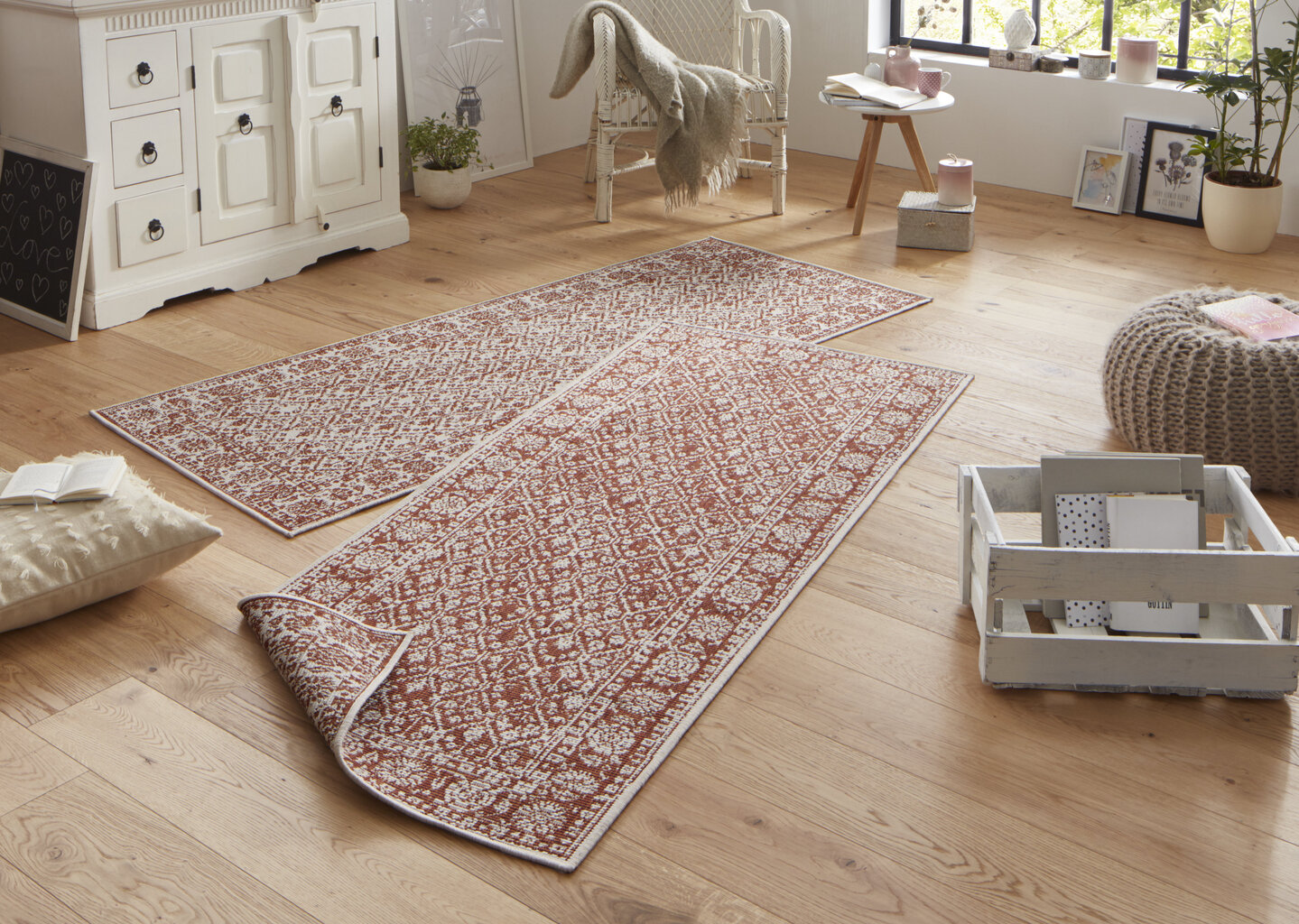 Northrugs kilimas Twin Curacao 80x350 cm kaina ir informacija | Kilimai | pigu.lt