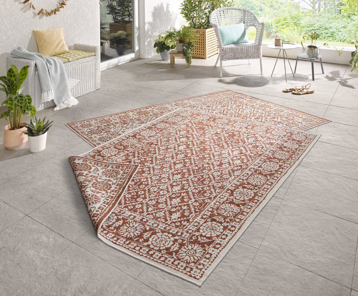 Northrugs kilimas Twin Curacao 200x290 m цена и информация | Kilimai | pigu.lt