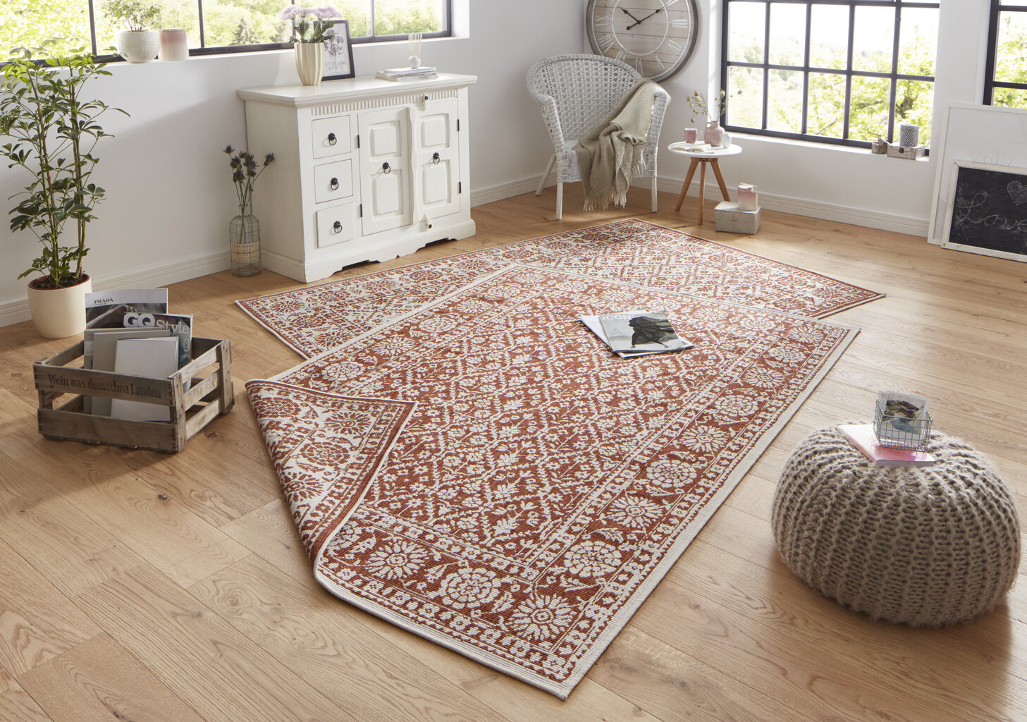 Northrugs kilimas Twin Curacao 200x290 m цена и информация | Kilimai | pigu.lt