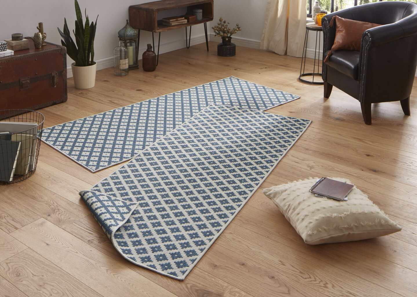 Northrugs kilimas Twin Nizza 80x350 cm kaina ir informacija | Kilimai | pigu.lt