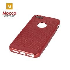Apsauginė nugarėlė Mocco Luxury Silicone skirta Samsung G920 Galaxy S6, raudona kaina ir informacija | Telefono dėklai | pigu.lt