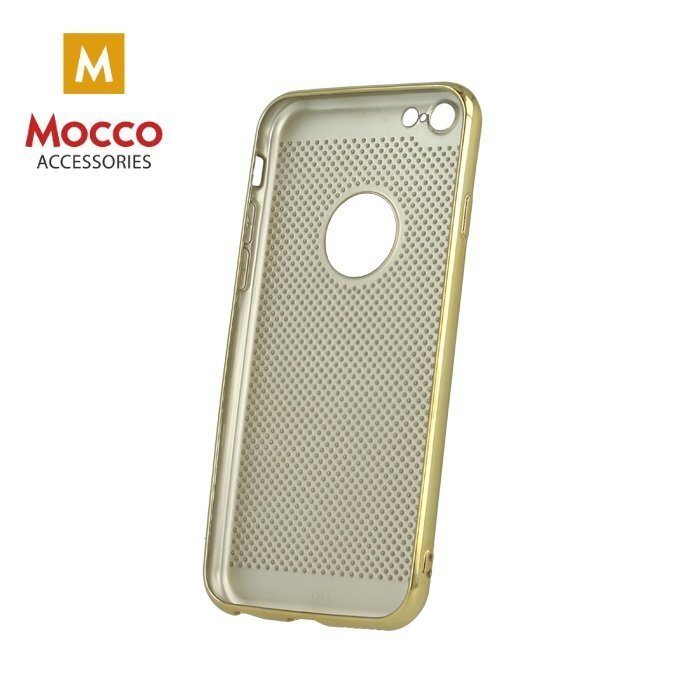 Apsauginė nugarėlė Mocco Luxury Silicone skirta Samsung G930 Galaxy S7, auksinė kaina ir informacija | Telefono dėklai | pigu.lt