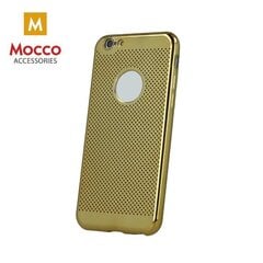 Apsauginė nugarėlė Mocco Luxury Silicone skirta Samsung G920 Galaxy S6, auksinė kaina ir informacija | Telefono dėklai | pigu.lt