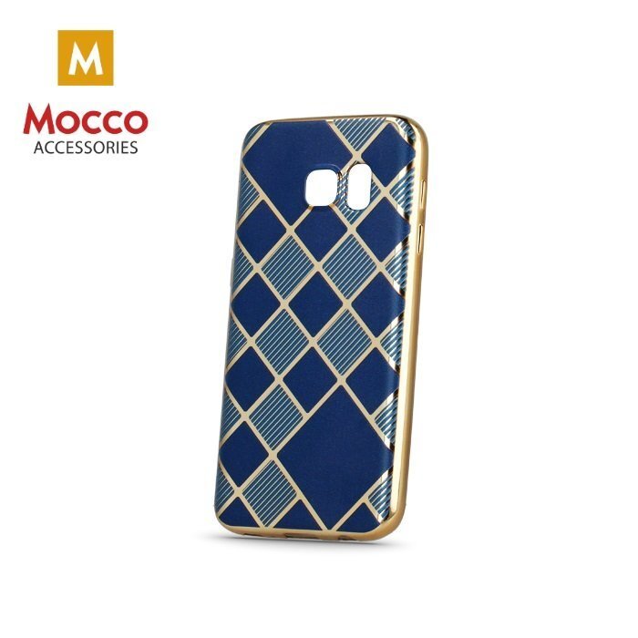 Apsauginė nugarėlė Mocco Geometric Plating Silicone skirta Samsung G920 Galaxy S6 kaina ir informacija | Telefono dėklai | pigu.lt