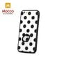 Apsauginė nugarėlė Mocco Ring Dots Silicone skirta Samsung G920 Galaxy S6, juoda-balta kaina ir informacija | Telefono dėklai | pigu.lt