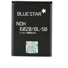 Blue Star HQ Nokia 3220 / 5200 / N80 / N90 Аналоговый Аккумулятор 1000 mAh (BL-5B) цена и информация | Аккумуляторы для телефонов | pigu.lt