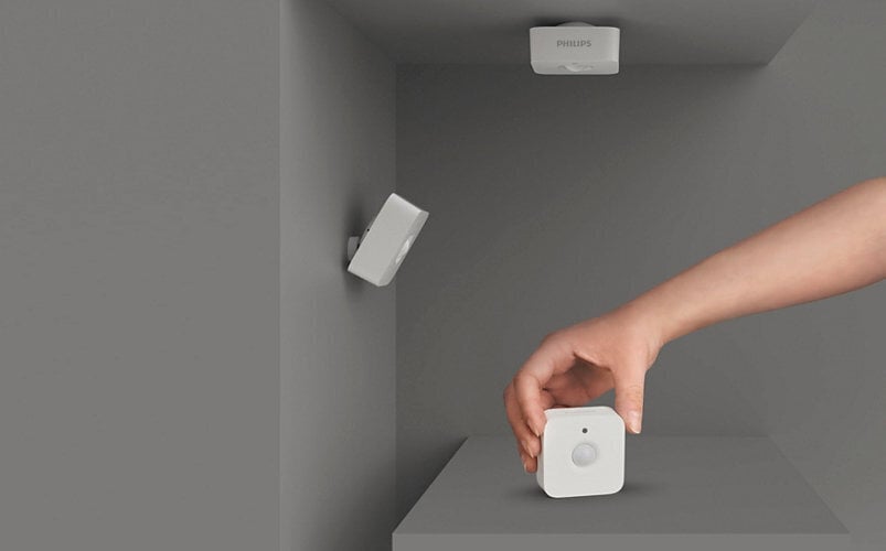 Philips Hue Motion Sensor judesio jutiklis цена и информация | Davikliai, jutikliai | pigu.lt