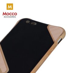 Apsauginė nugarėlė Mocco Symetry Plating, skirta Samsung A310 Galaxy A3 (2016) telefonui, auksinė-juoda kaina ir informacija | Telefono dėklai | pigu.lt