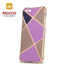 Mocco Strip Plating Силиконовый чехол для Huawei P9 Lite Золотой - Розовый цена и информация | Чехлы для телефонов | pigu.lt