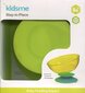 KidsMe Stay-in-Place lipnus puodelių ir indelių laikiklis, Lime, 9 mėn+, 1 vnt. цена и информация | Kūdikių indai, indeliai pienui ir įrankiai | pigu.lt