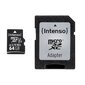 Atminties kortelė Intenso micro SD UHS-I 64GB CL10 kaina ir informacija | Atminties kortelės telefonams | pigu.lt