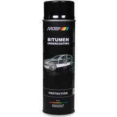 Защитное покрытие днища автомобиля Motip Bitumen Undercoating, 500 мл цена и информация | Motip Автотовары | pigu.lt