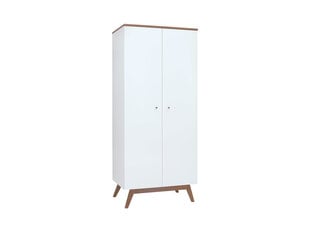 Шкаф Heda 2D, белый цена и информация | Шкафы | pigu.lt