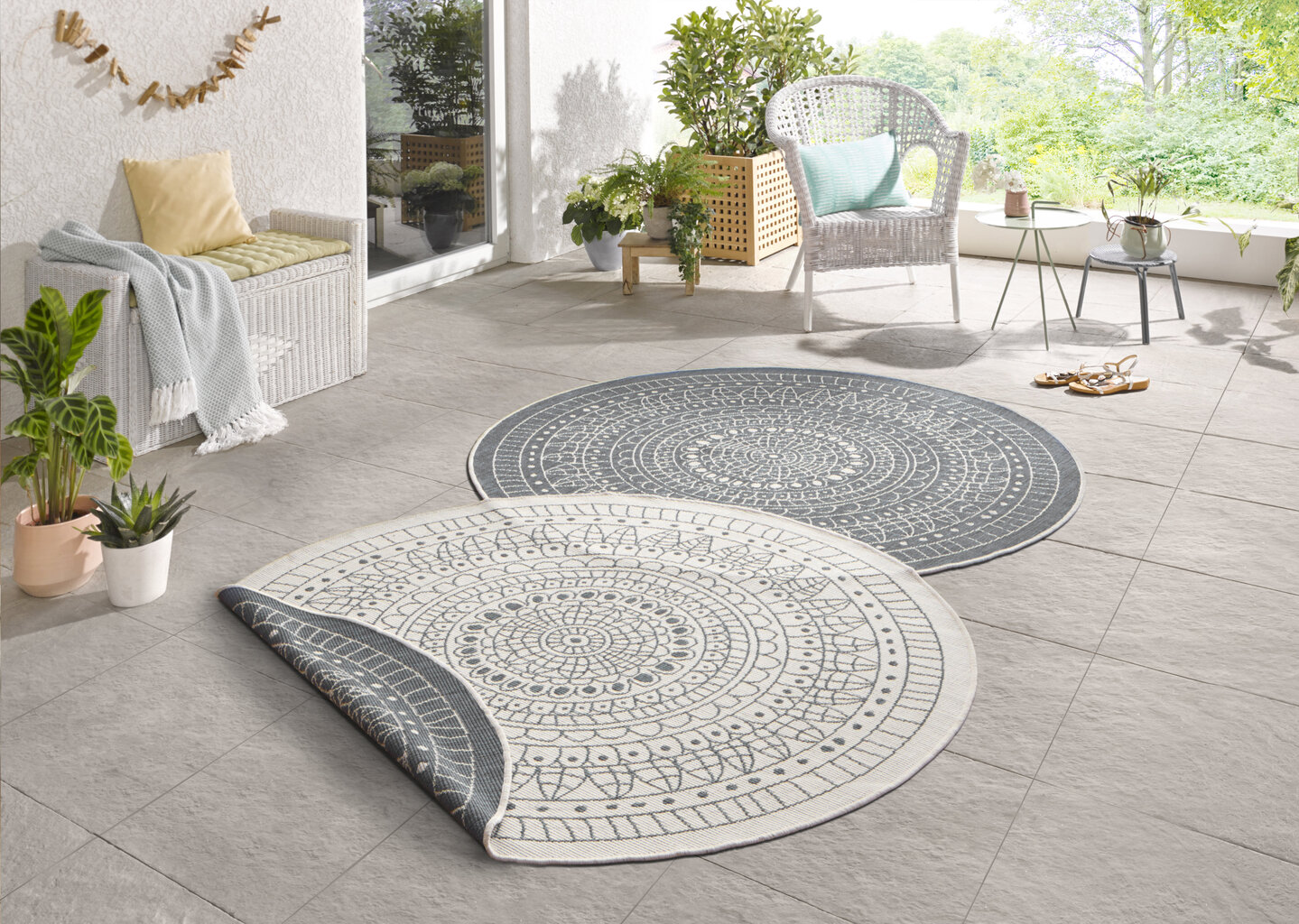 Northrugs kilimas Twin Porto 200x200 cm kaina ir informacija | Kilimai | pigu.lt