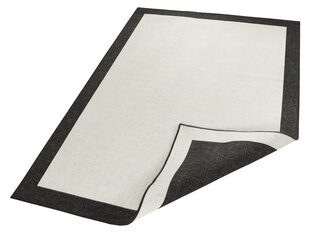 Northrugs kilimas Twin Panama Black Cream, 200x290 cm цена и информация | Ковры | pigu.lt