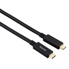 Hama 00135714, USB-C, 1 m kaina ir informacija | Kabeliai ir laidai | pigu.lt