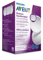 Vienkartiniai įklotai į liemenėlę Philips Avent SCF254/24, 24 vnt. kaina ir informacija | Philips Avent Prekės mamoms | pigu.lt