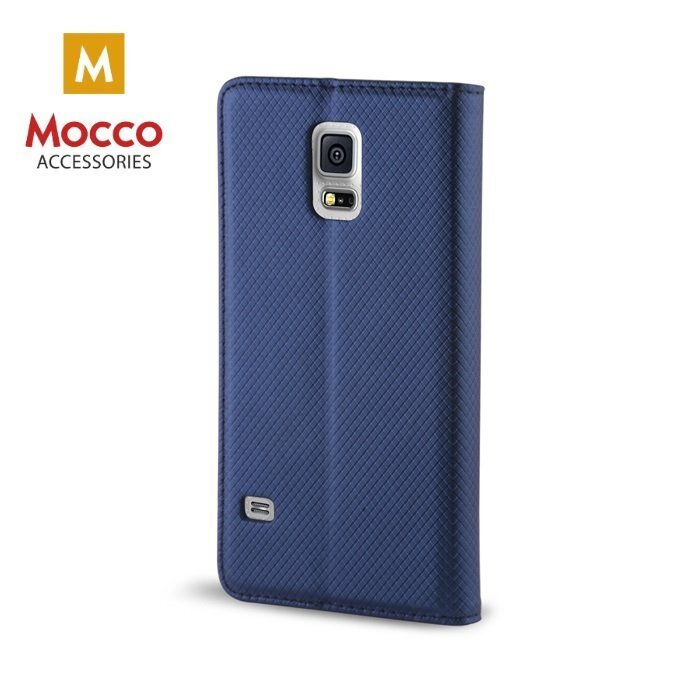 Apsauginis dėklas Mocco Smart Magnet Book Case, skirtas Xiaomi Redmi Note 5A (Y1), mėlynas kaina ir informacija | Telefono dėklai | pigu.lt