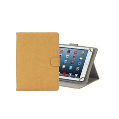 Чехол RivaCase 3017, бежевый цена и информация | Чехлы для планшетов и электронных книг | pigu.lt