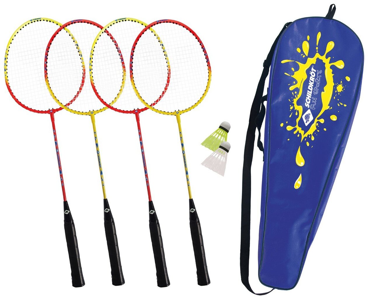 Badmintono rinkinys Talbot torro Schildkröt, 4-Player kaina ir informacija | Badmintonas | pigu.lt