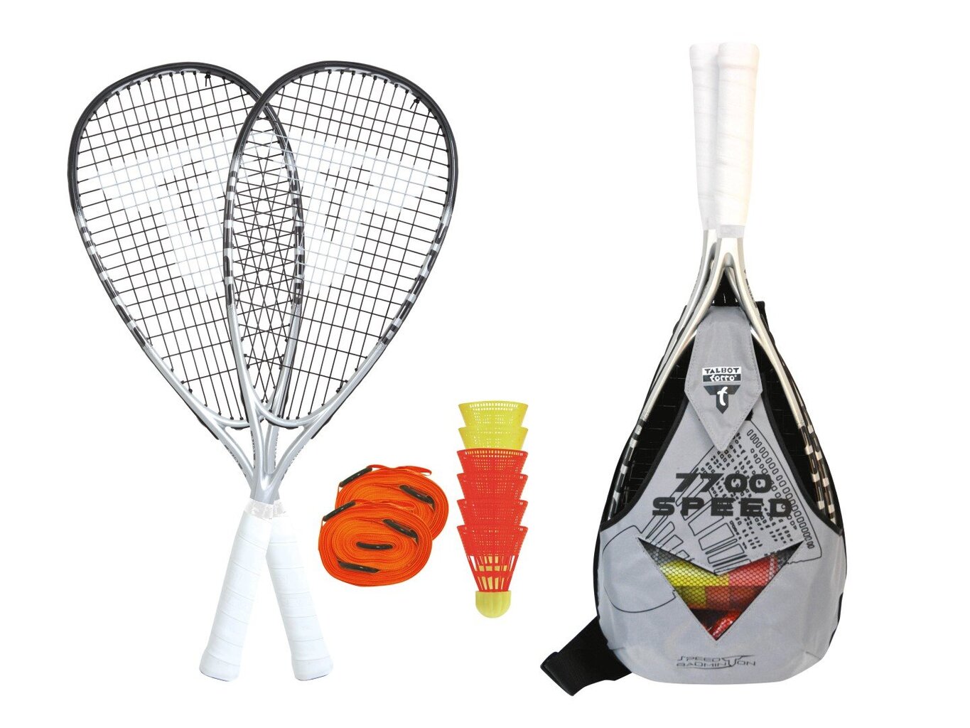 Greitojo badmintono rinkinys Talbot Torro Speed 7700 цена и информация | Badmintonas | pigu.lt