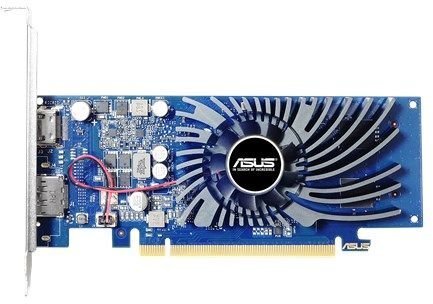 Asus GeForce GT 1030 LP 2GB GDDR5 (64 bit), HDMI, DisplayPort, BOX (GT1030-2G-BRK) kaina ir informacija | Vaizdo plokštės (GPU) | pigu.lt