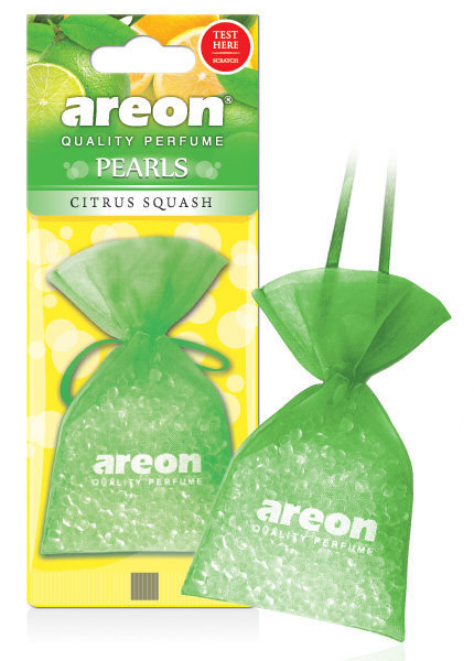 Oro gaiviklis Areon Pearls - Lemon Squash kaina ir informacija | Salono oro gaivikliai | pigu.lt