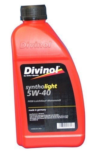 Variklinė alyva Divinol Syntholight 5W40, 1L цена и информация | Variklinės alyvos | pigu.lt